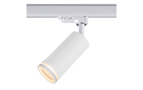 Strahler EINLICHT für Schienensystem ''MASTA RING'' GU10, ØxL 60x110mm, weiß