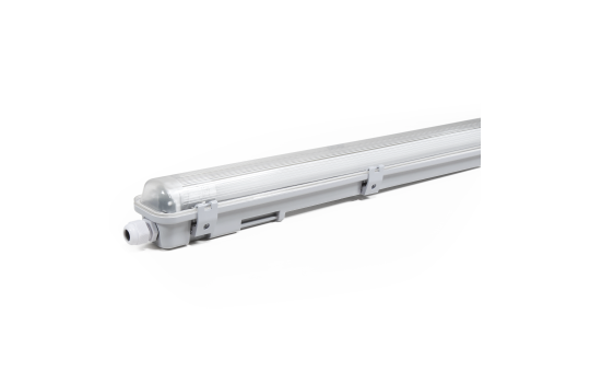 LED Feuchtraumleuchte McShine ''FL-12'', IP65, 2.400 lm, 4000K, 150cm, neutralweiß