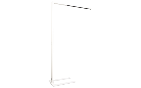 LED-Schreibtisch-Stehleuchte ROLF KERN „Clever-Pro“ mit Touch Display, PIR & Tageslicht-Sensor