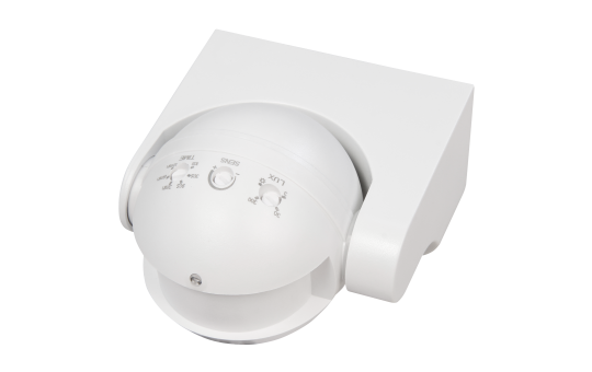 HF / Mikrowellen-Bewegungsmelder McShine ''LX-752'', 180°, 230V, 1.200W, weiß, LED geeignet