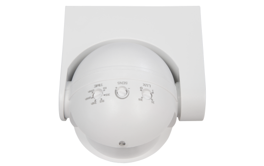 HF / Mikrowellen-Bewegungsmelder McShine ''LX-752'', 180°, 230V, 1.200W, weiß, LED geeignet