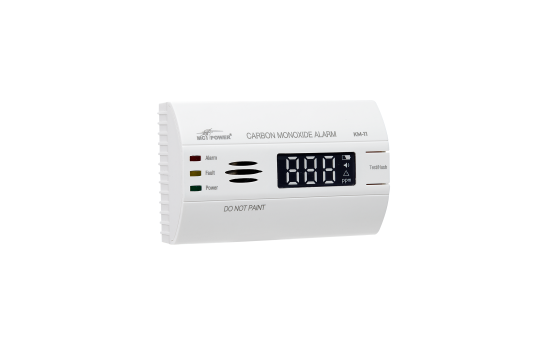 Kohlenmonoxid Melder McPower ''KM-11'' 10 Jahre Sensor, mit Display, EN 50291