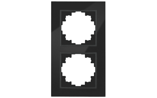 Glas-Rahmen McPower ''Flair'', 2-fach, schwarz