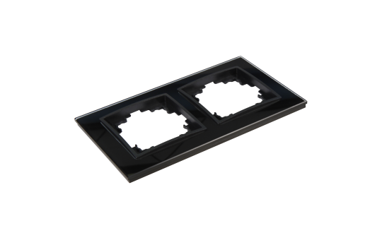 Glas-Rahmen McPower ''Flair'', 2-fach, schwarz