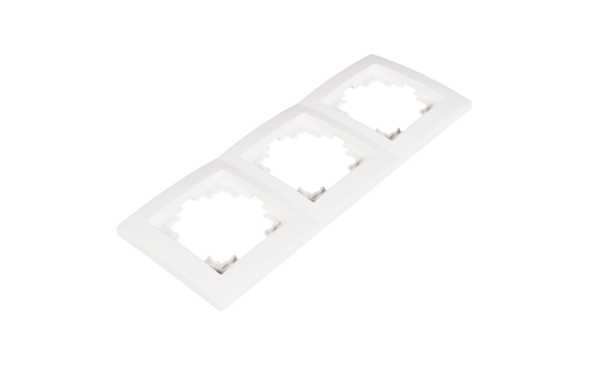 Rahmen McPower ''Flair'', 3-fach, weiß, 18er-Pack