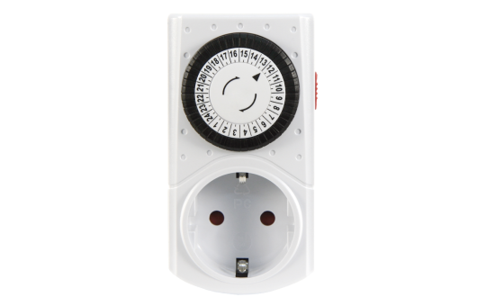 Mechanische Tages-Zeitschaltuhr, 24 Std., 3.680 W