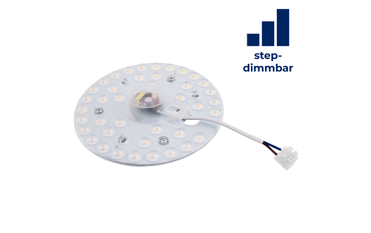 LED-Modul McShine, Umrüstsatz mit Magnethalterung, Ø16,5cm, 20W, 1800lm, 4000K