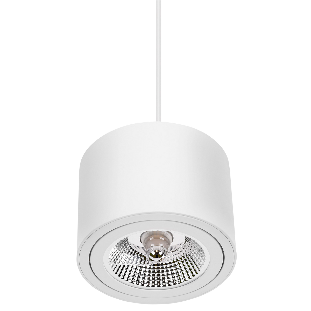 AR111 GU10 Strahler ''Chloe'', 250V, IP20, 139x100mm, rund, weiß