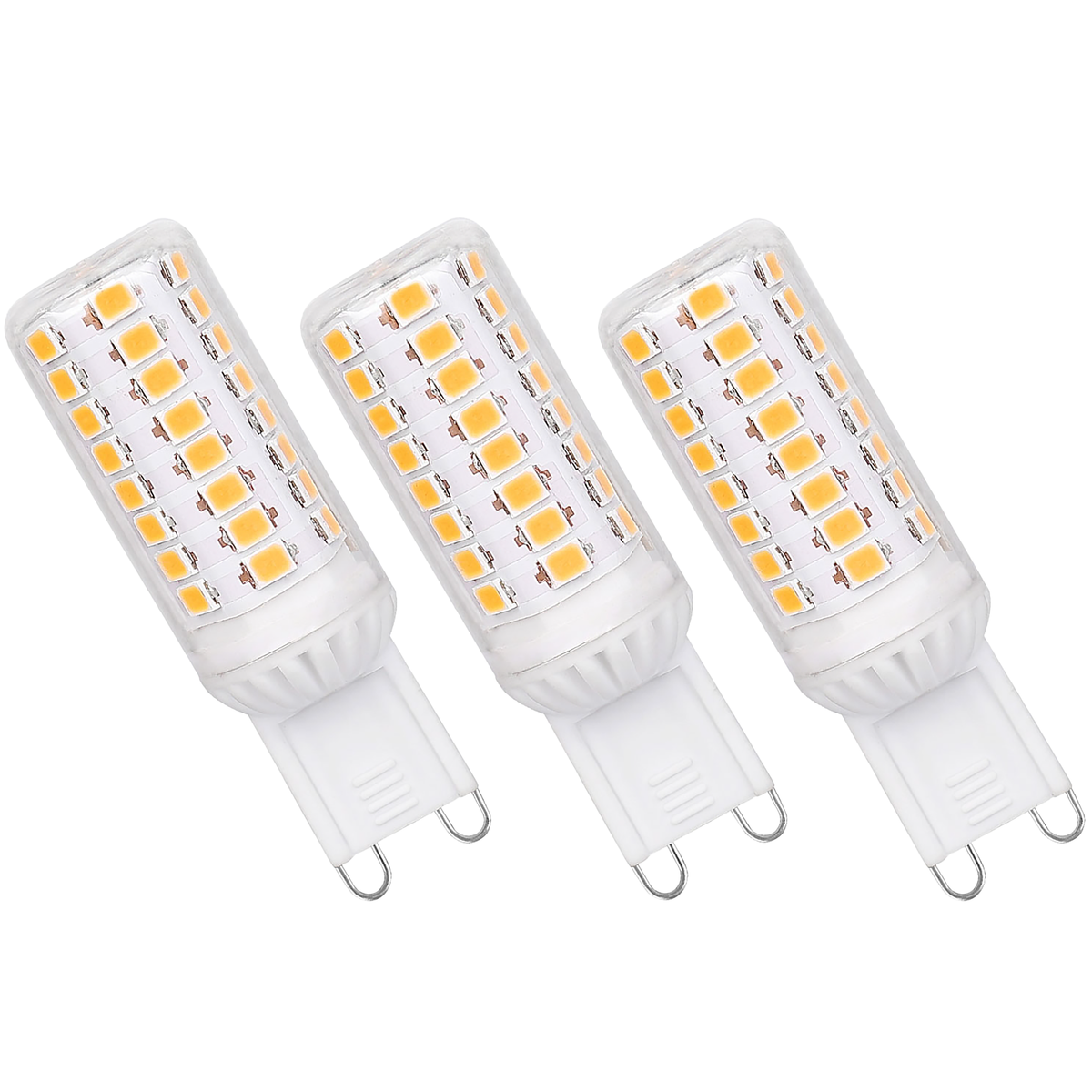 LED-Stiftsockellampe, G9, 4,9W, 540lm, 4000K, 230V, dimmbar, 3er-Pack