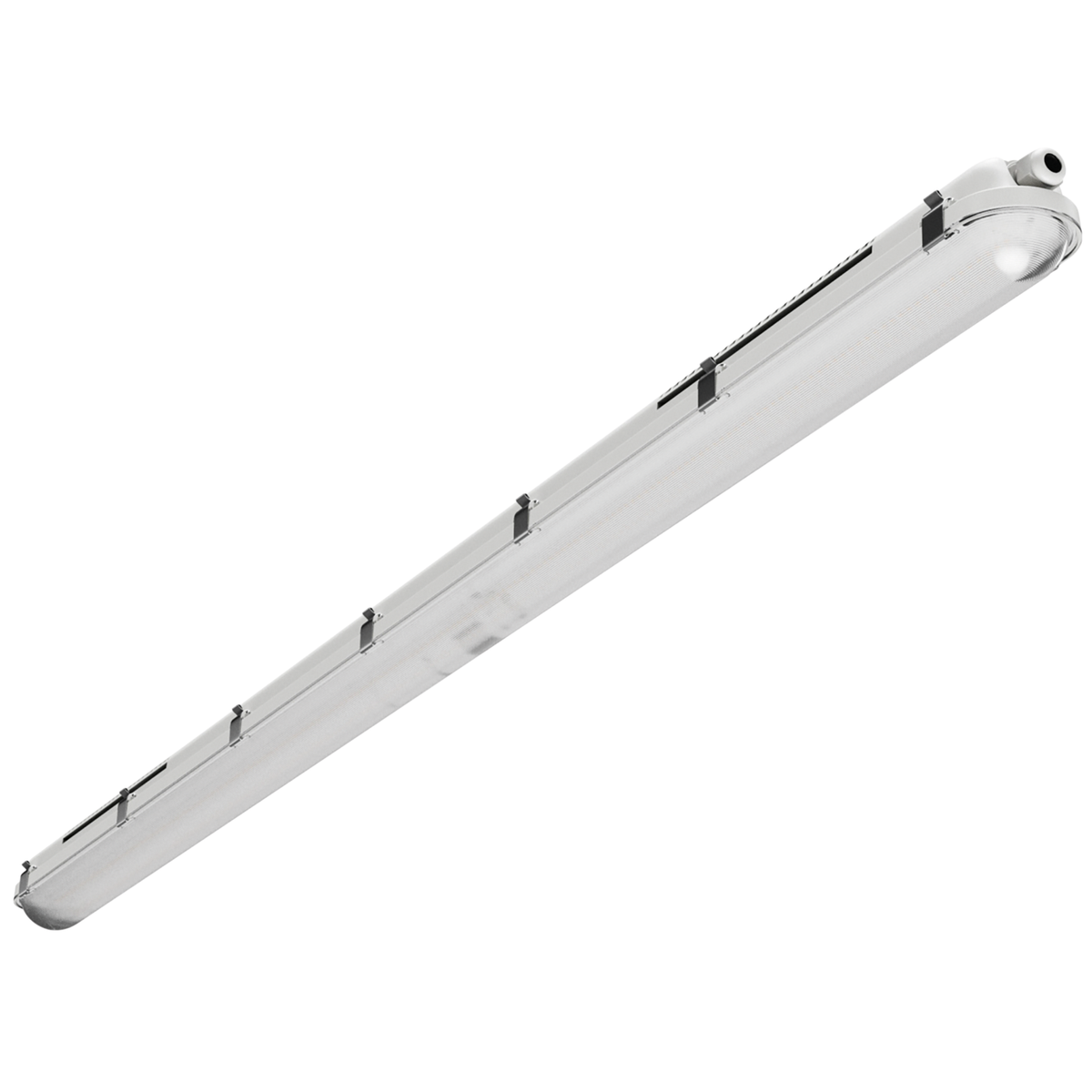 LED-Feuchtraumleuchte 150cm, 9000lm, 230V, 6000K, IP66, IK10