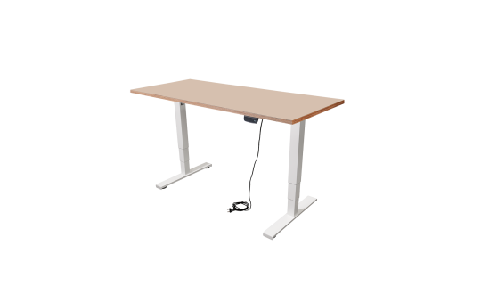 Schreibtisch imstande, business-w + Platte 120x60cm Powder