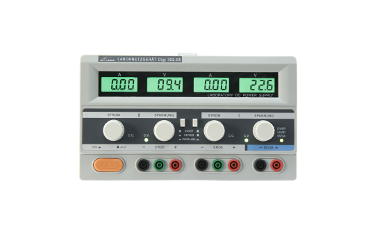 Labornetzgerät McPower ''Digi 302-05'', 2x 0-30V, 0-5A, 1x 5V/3A