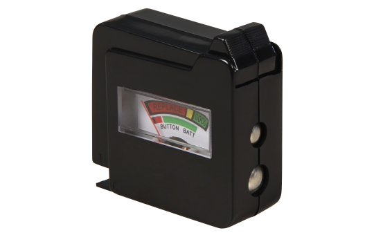 Batterietester McPower ''EL-BT 6'' für AAA, AA, C, D, 9 V Batterien