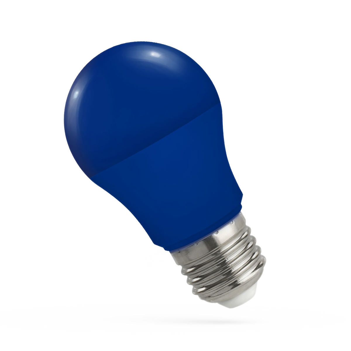 LED-Glühlampe, E27, 230V, 4,9W, 270°, blau