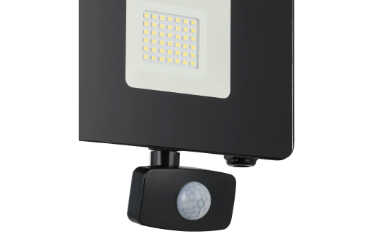 Wandleuchte EGLO ''Faedo 3'', LED, 31W, Alu, 5000K, 3400lm, mit Sensor