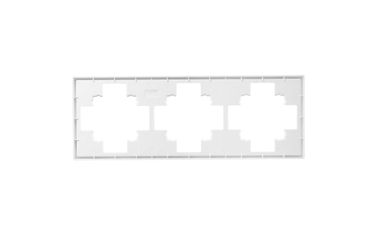 Rahmen McPower ''Shallow'' 3-fach, weiß