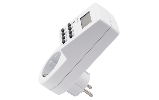 Digitale Zeitschaltuhr McPower ''AZ-62'' 2er-Pack, 10 Programme, 12/24Std Zyklus