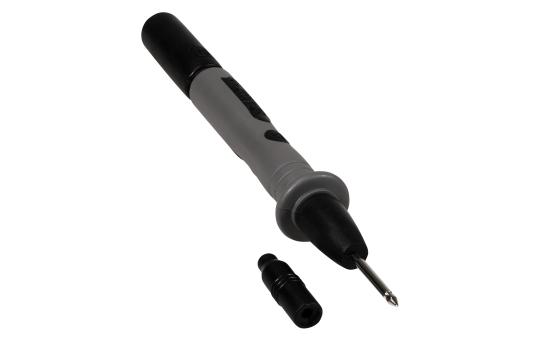 Präzisions-Prüfspitze McPower ''PS 25'', mit 4mm-Sicherheitskupplung, schwarz
