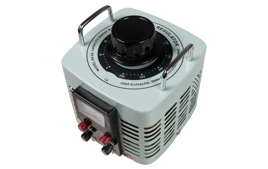 Ringkern-Stelltrafo McPower ''V-8000'', 0-250 V, 8 A, 2.000 W, NICHT galvanisch getrennt