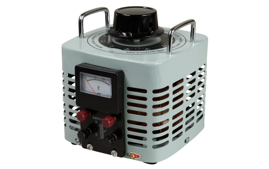 Ringkern-Stelltrafo McPower ''V-8000'', 0-250 V, 8 A, 2.000 W, NICHT galvanisch getrennt