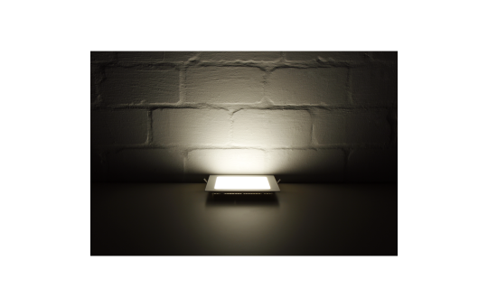 LED-Panel McShine ''LP-1519SW'', 15W, 200x200mm, 1530 lm, 3000K, warmweiß