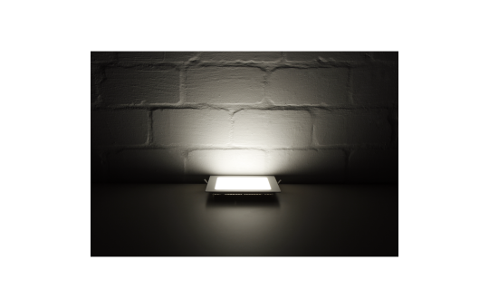 LED-Panel McShine ''LP-1519SN'', 15W, 190x190mm, 1530 lm, 4000K, neutralweiß