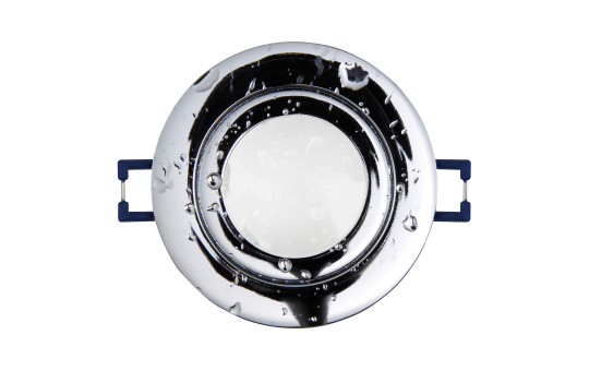 Einbaurahmen McShine ''DL-54'' rund, Clip-Verschluss, IP44, Chrom