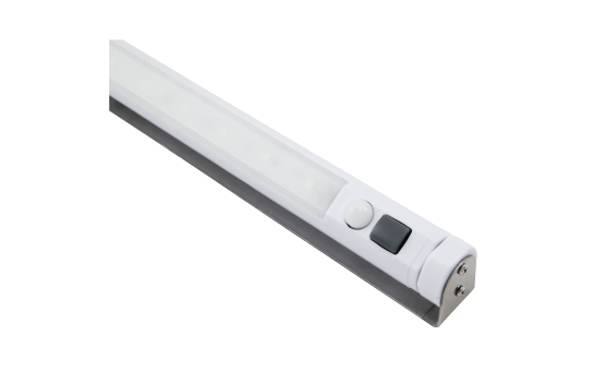 LED-Unterbauleuchte McShine, 9 LEDs, 100lm, Bewegungsmelder, Batterie, weiß