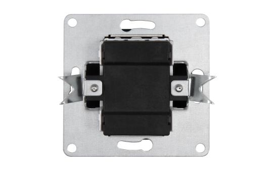 Wechselschalter McPower ''Flair'' 250V~/10A, Steckanschluss, anthrazit, 40er-Pack