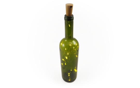 LED-Lichterkette McShine ''Bottle'' 20 LEDs, ca. 2m, Batteriebetrieb