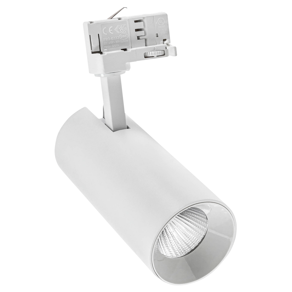 LED Stromschienenstrahler ''Andromeda'', 25W, 2.650lm, neutralweiß, weiß
