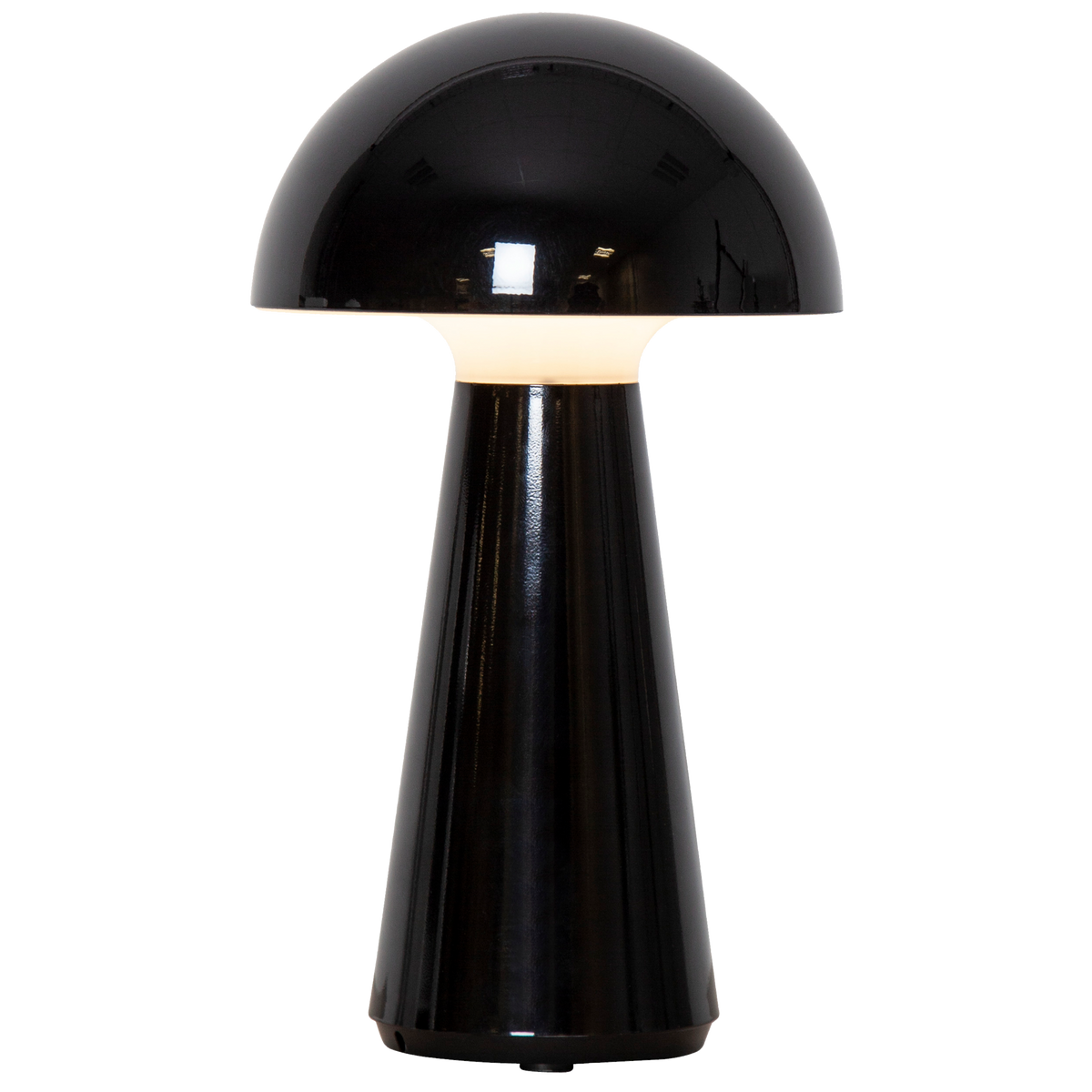 LED-Tischleuchte ''Mushroom'', 16x28cm, schwarz, Akku, Ladekabel, outdoor