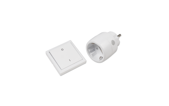 Funk-Schalter Set McPower ''Comfort'' Steckdose + Schalter, max. 2300W