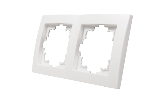 Rahmen McPower ''Flair'', 2-fach, weiß, 33er-Pack