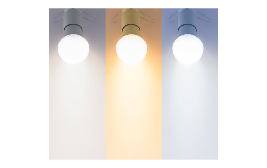 LED-Glühbirne ITIUS, E27, 10W, 900lm, RGB + CCT, matter über Thread