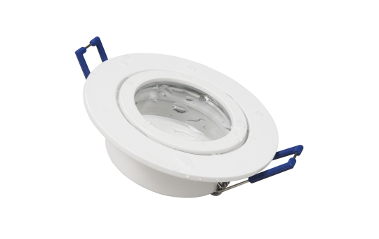 LED-Einbauleuchte McShine ''Flatty'' Ø83mm, 5W, 400lm, warmweiß, IP44