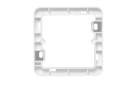 Aufputz-Rahmen McPower ''Cup'' 80x80x45mm, mit Montagebohrung