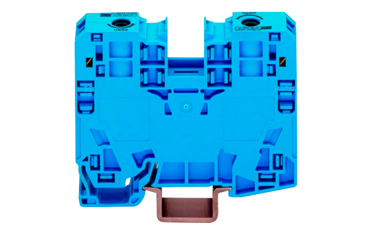 2-Leiter-Durchgangsklemme WAGO, 35mm², für TS 35x15, 600V, 125A, blau