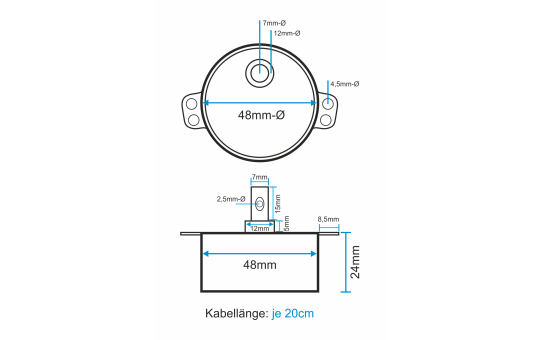 Getriebemotor McPower, 230 V, 5 rpm