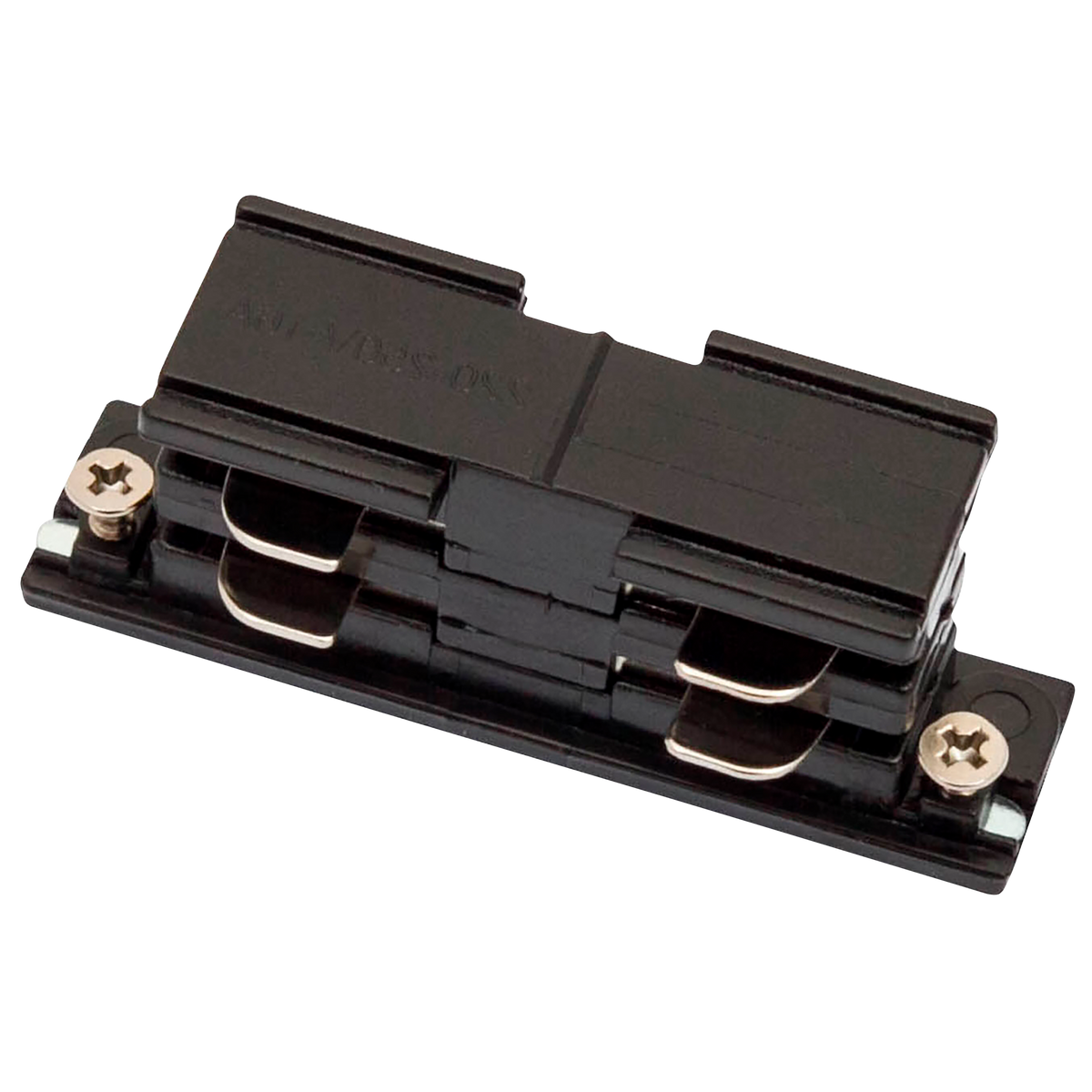 Steckverbinder ''SPS2'' für 3-Phasen-Schienensystem, gerade, schwarz