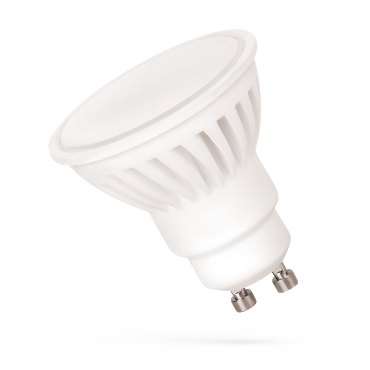 LED-Strahler GU10, 10W, 910lm, warmweiß, 230V, 3000K, keramik