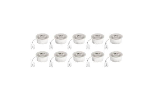 LED-Modul McShine ''MCOB'', 5W, 400lm, 230V, 50x25mm, 3000K, dimmbar, 10er-Pack