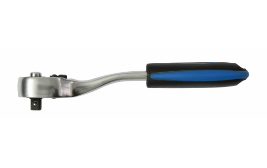 Umschaltknarre 1/4'', gekröpft, 72 Zähne, CV