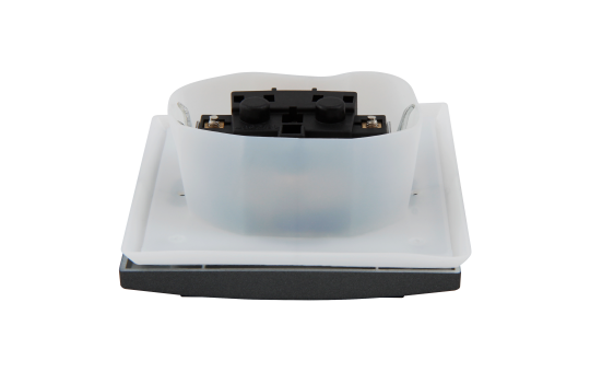 Schutzkontakt-Steckdose McPower ''Flair'', 250V~/16A, UP, IP44, anthrazit,3er-Pack