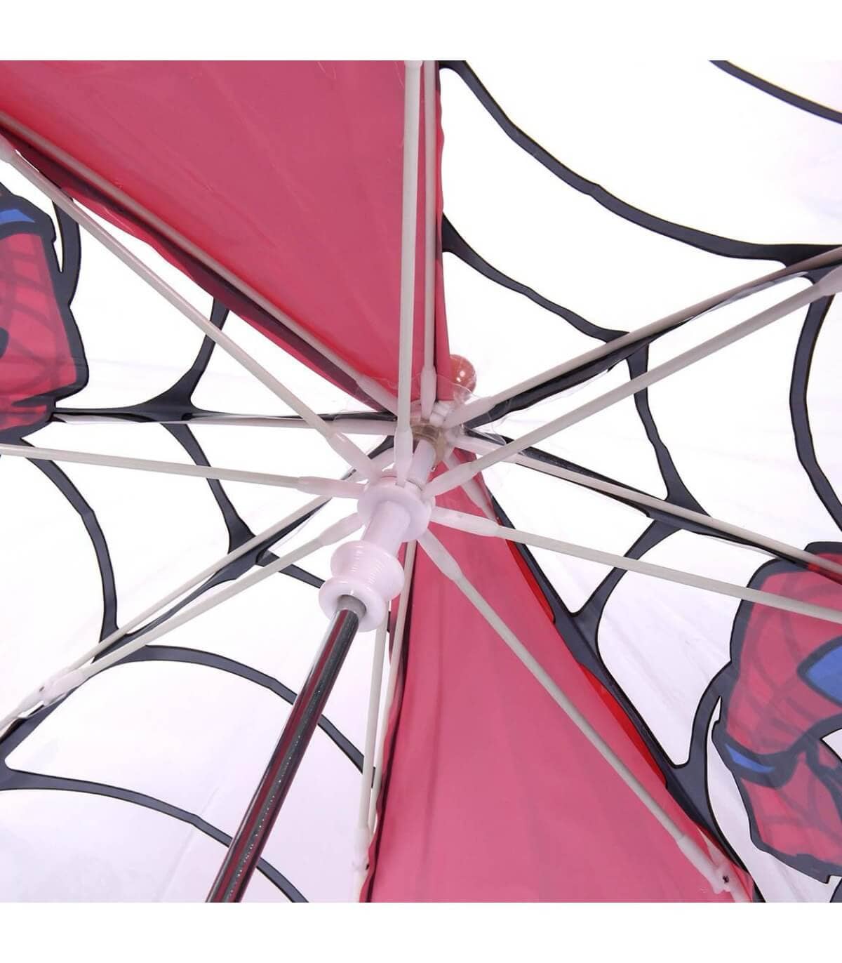Spider-Man Kinderregenschirm mechanisch – wasserabweisend, leicht, für Jungen