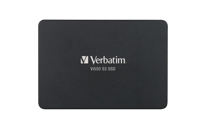 SSD 256GB Verbatim, SATA-III, 6,35cm (2,5''), Vi550, (R) 550MB/s, (W) 460MB/s