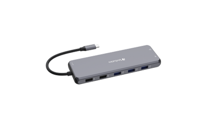 USB-C Pro 8-Port Multiport-Hub CMH-13, Verbatim, USB 3.1-C Kabel