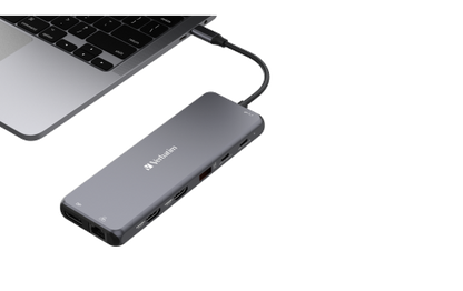USB-C Pro 8-Port Multiport-Hub CMH-13, Verbatim, USB 3.1-C Kabel