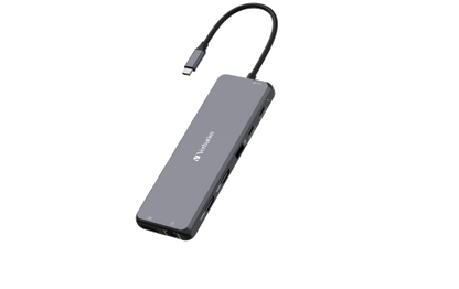 USB-C Pro 8-Port Multiport-Hub CMH-13, Verbatim, USB 3.1-C Kabel