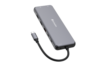 USB-C Pro 8-Port Multiport-Hub CMH-13, Verbatim, USB 3.1-C Kabel